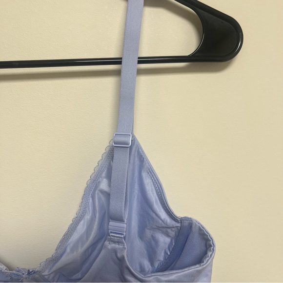 NWT Victoria’s Secret unlined smooth Demi bra light blue size 36C - Picture 6 of 8